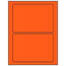 7" x 4.875"  Sheet Label