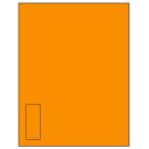 1.125" x 2.6875"  Sheet Label