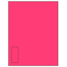 1.125" x 2.6875"  Sheet Label