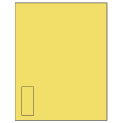 1.125" x 2.6875"  Sheet Label