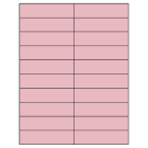 4.25" x 1.1"  Sheet Label