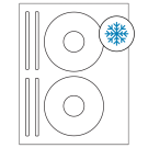 4.625" x 4.625"  Sheet Label