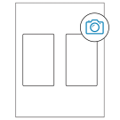 3" x 5"  Sheet Label