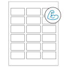 2.375" x 1.25"  Sheet Label