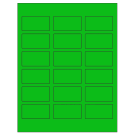 2.375" x 1.25"  Sheet Label