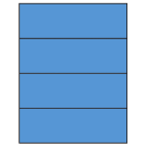 8.5" x 2.75"  Sheet Label