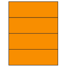 8.5" x 2.75"  Sheet Label