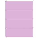 8.5" x 2.75"  Sheet Label