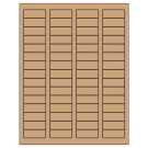 1.75" x 0.666"  Sheet Label