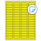 1.75" x 0.666"  Sheet Label