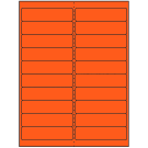 4" x 1"  Sheet Label