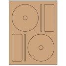 4.656" x 4.656"  Sheet Label