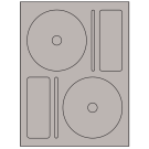 4.656" x 4.656"  Sheet Label