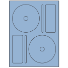 4.656" x 4.656"  Sheet Label
