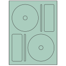4.656" x 4.656"  Sheet Label