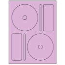 4.656" x 4.656"  Sheet Label