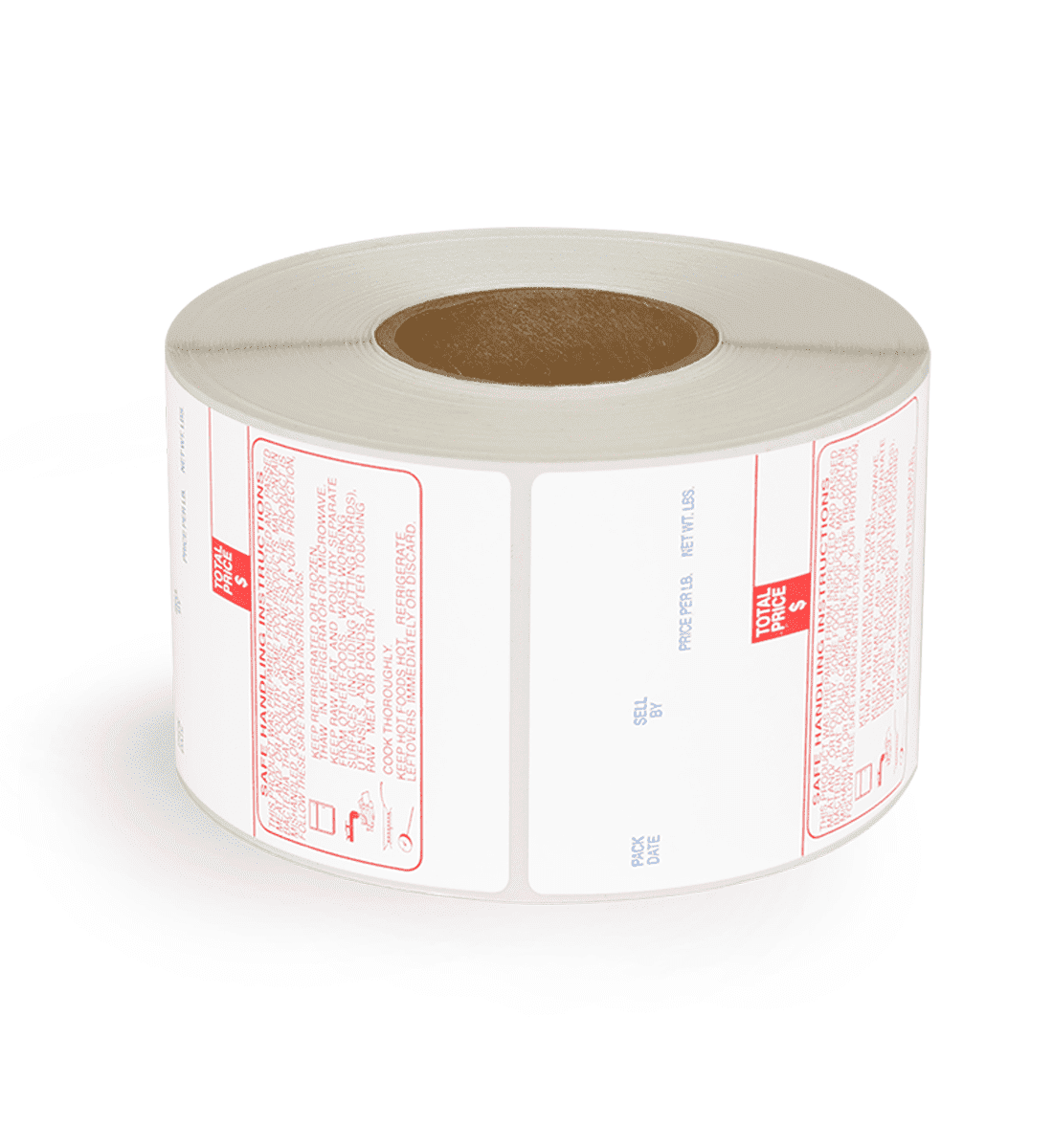 60mm x 80mm Safe Handling Instructions Digi Labels