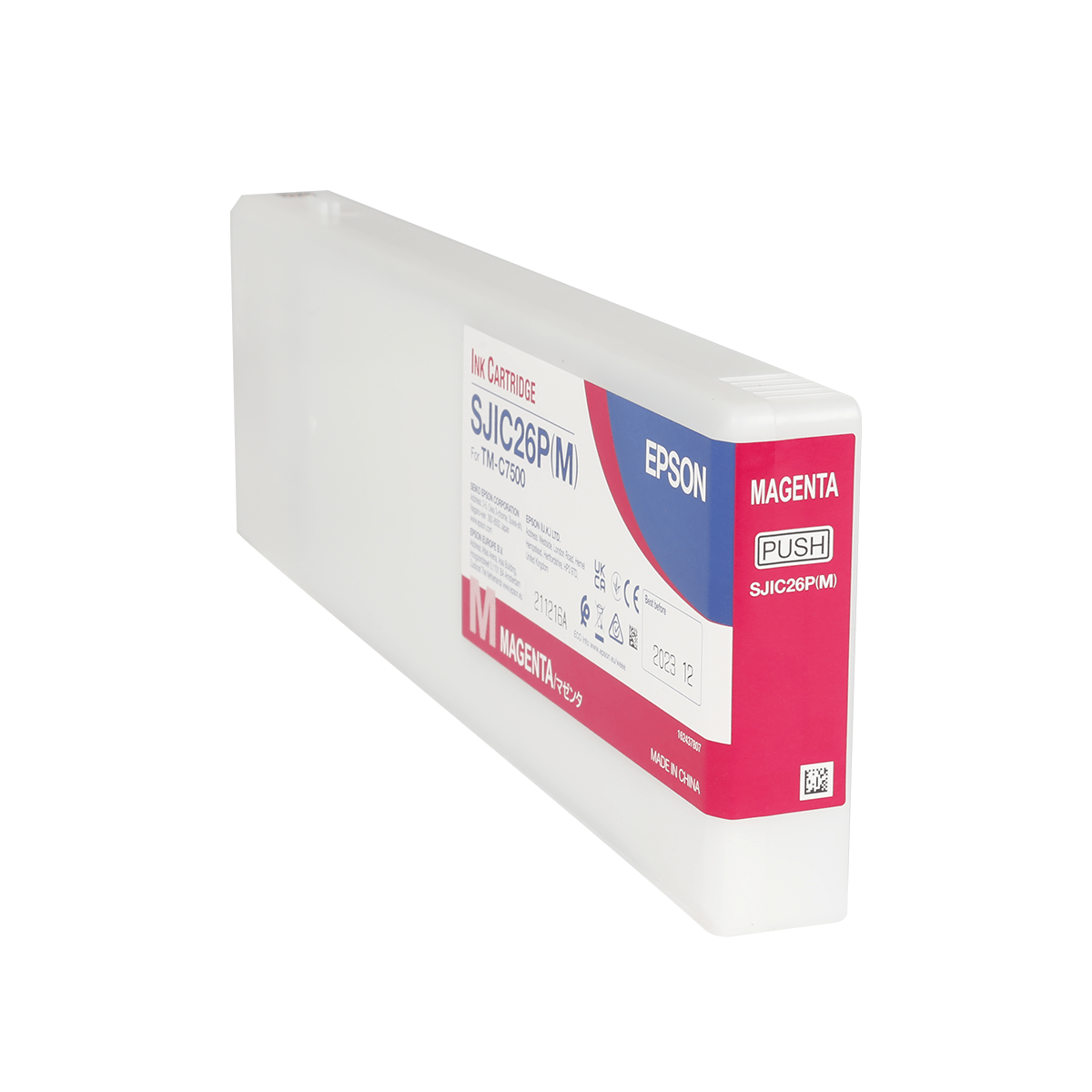 Epson SJIC26P(M) Magenta Ink Cartridge for ColorWorks&reg; C7500