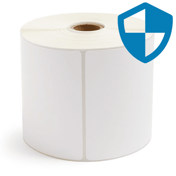 4" x 6" Top Coated - Direct Thermal Labels - 1" Core / 5" Outer Diameter - Acrylic