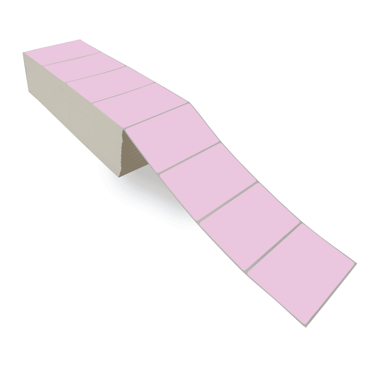 5" x 3" Purple - Thermal Transfer Labels - Fanfold