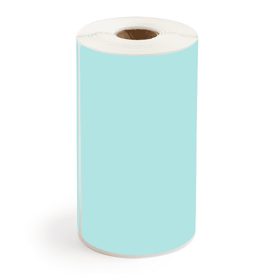 4" x 2" Green - Direct Thermal Labels - 0.75" Core - Acrylic