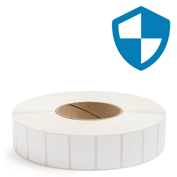 1.5" x 1" Top Coated - Direct Thermal Labels - 3" Core - Acrylic