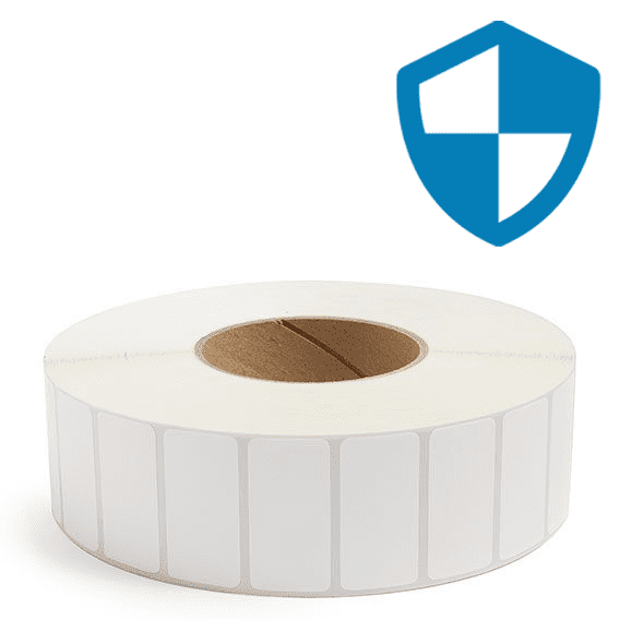 2" x 1" Top Coated - Direct Thermal Labels - 3" Core - Removable Adhesive