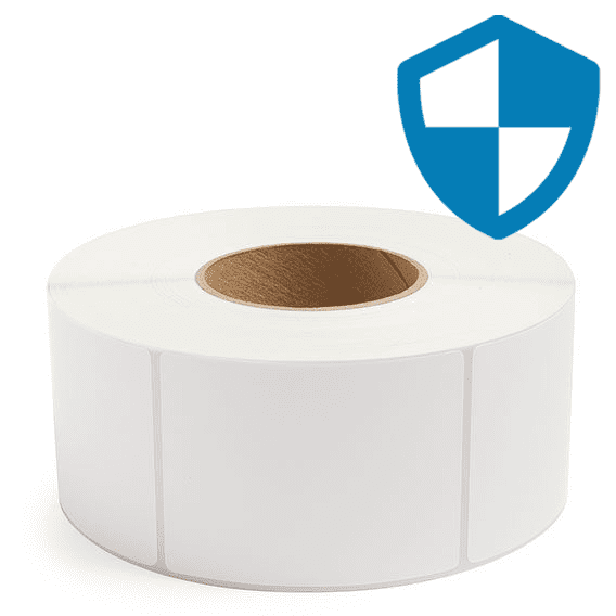 3" x 4" Top Coated - Direct Thermal Labels - 3" Core - Freezer Grade Adhesive