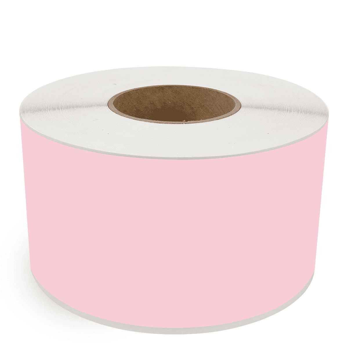 4" x 510' Continuous Feed Pink - Direct Thermal Labels - 3" Core - Acrylic
