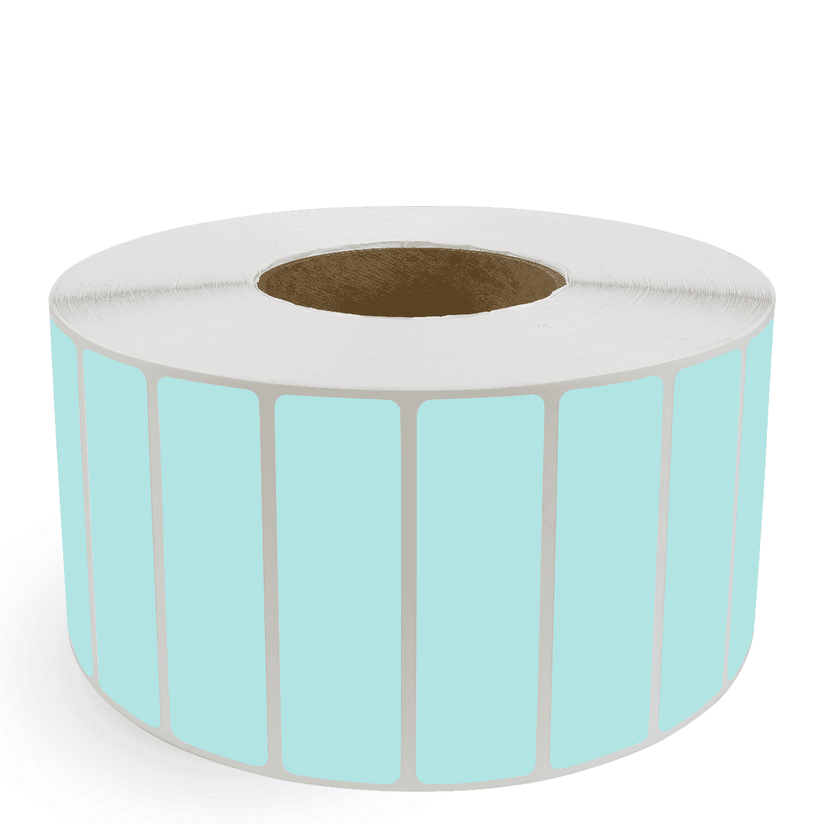 4" x 1" Green - Direct Thermal Labels - 3" Core - Acrylic