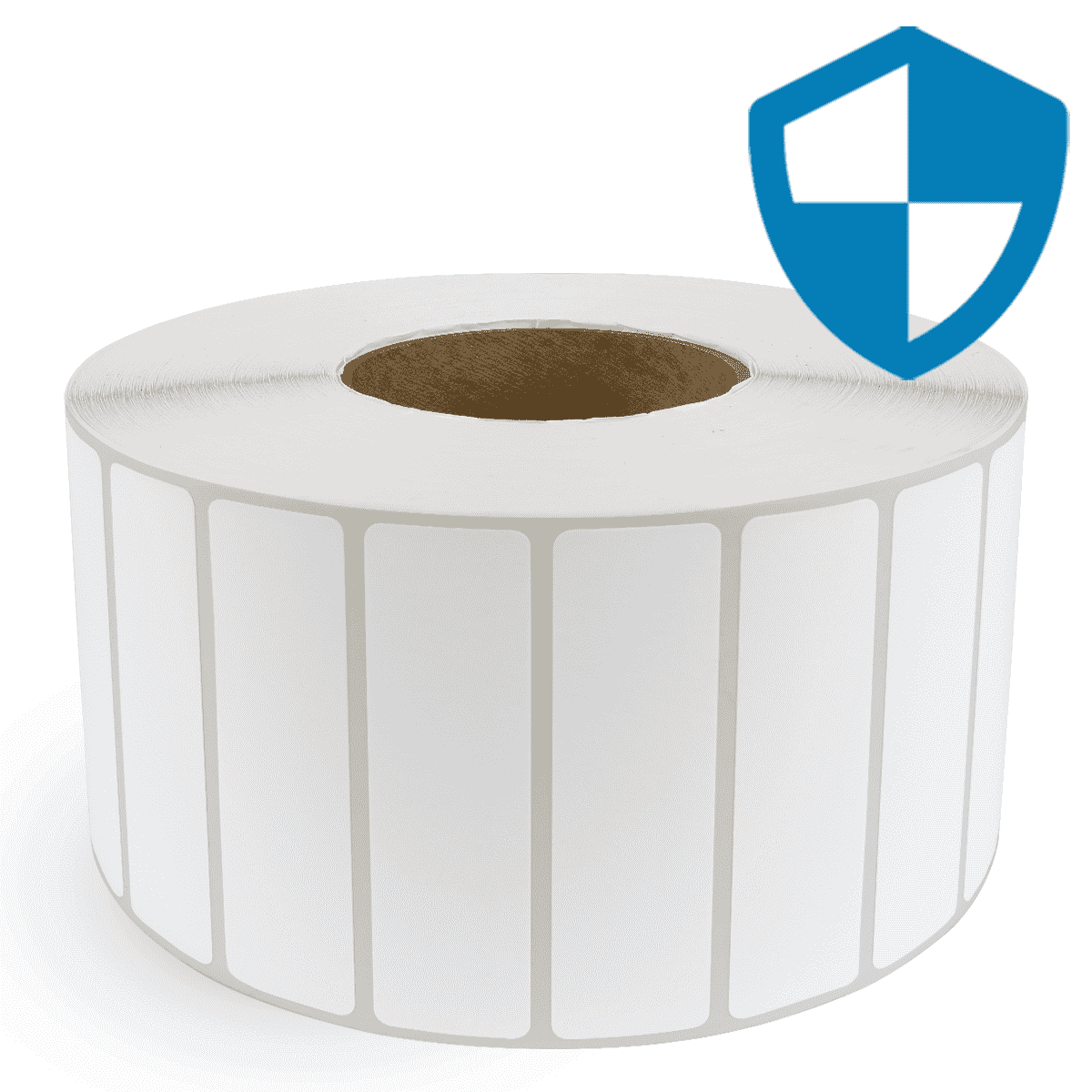 4" x 1" Top Coated - Direct Thermal Labels - 3" Core - Freezer Grade Adhesive