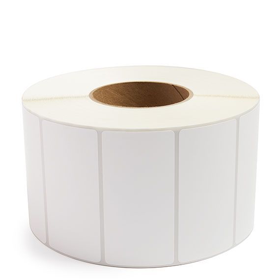4" x 2" White - Direct Thermal Labels - 3" Core (No Perf)