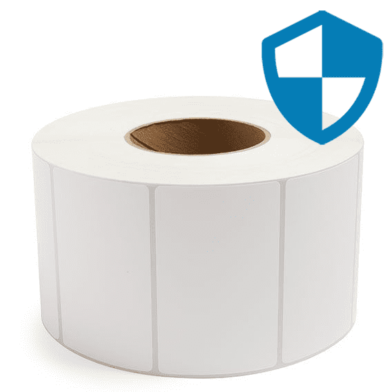 4" x 2.5" Top Coated - Direct Thermal Labels - 3" Core - Freezer Grade Adhesive