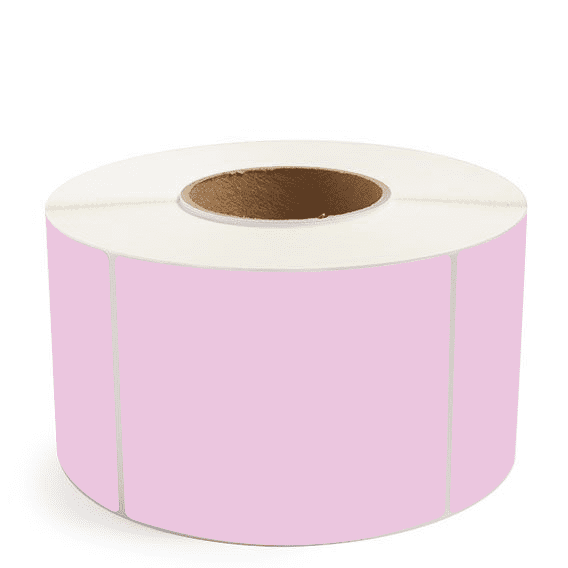 4" x 5" Purple - Direct Thermal Labels - 3" Core - Acrylic