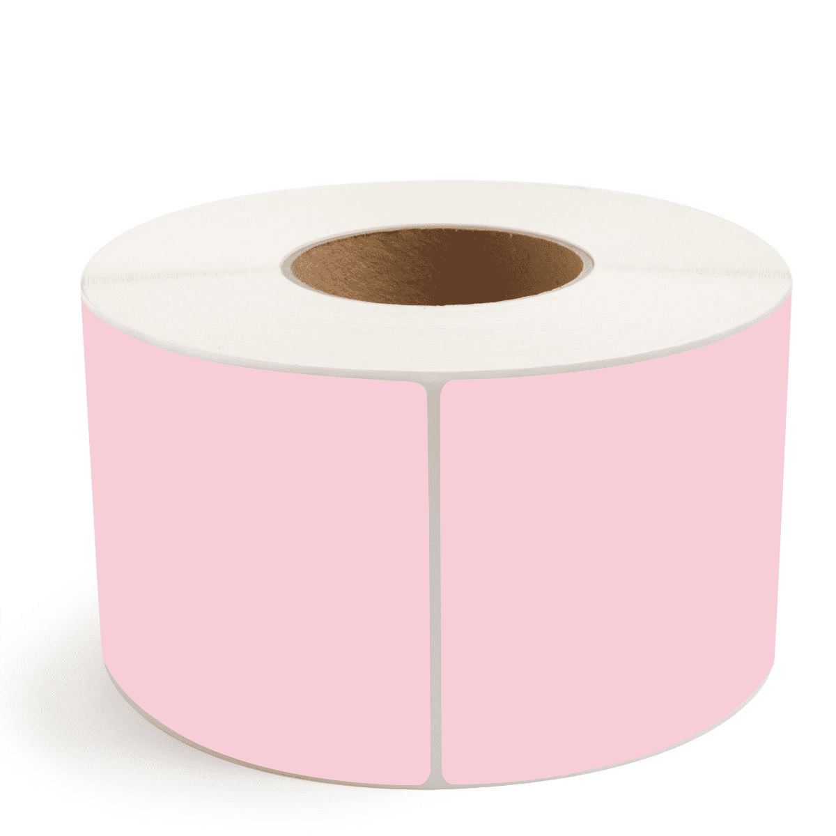 4" x 6" Pink - Thermal Transfer Labels - 3" Core - Freezer Grade Adhesive