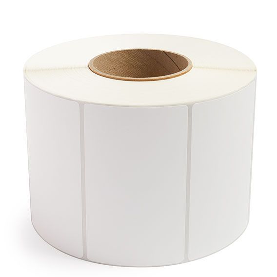 5" x 3" White - Thermal Transfer Labels - 3" Core