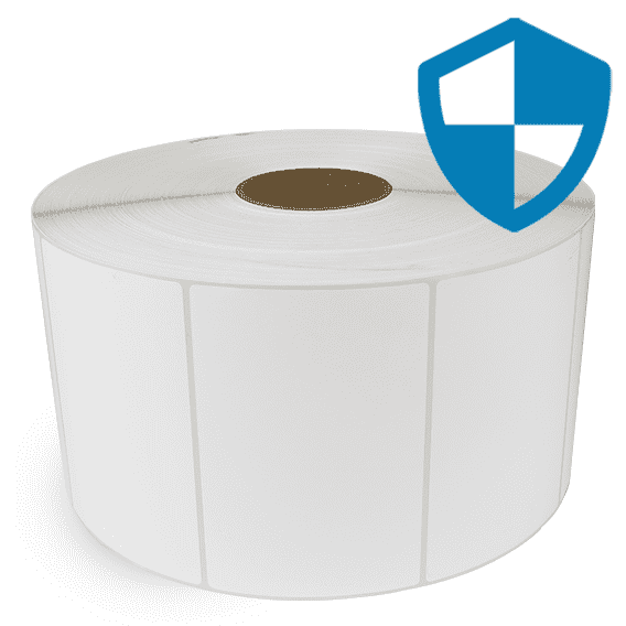 6" x 4" Top Coated - Direct Thermal Labels - 3" Core / 12" Outer Diameter (No Perf) - Freezer Grade Adhesive