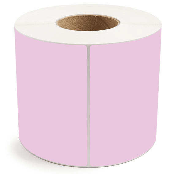 6" x 9" Purple - Thermal Transfer Labels - 3" Core