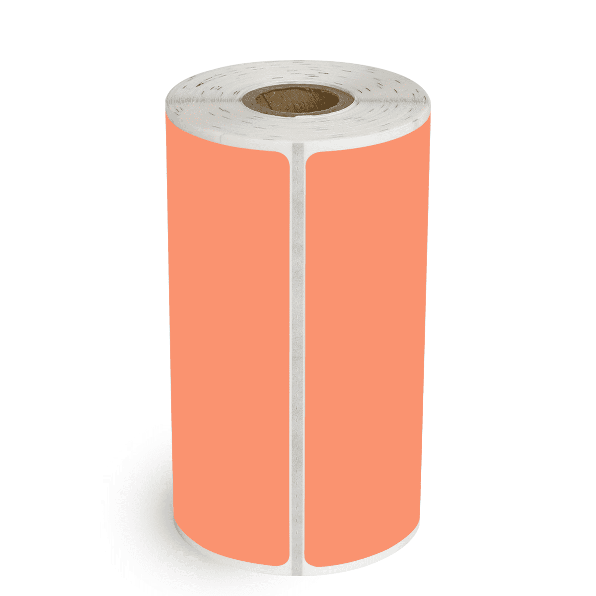 4" x 6" Orange - Direct Thermal Labels - 0.75" Core (Timing Mark)