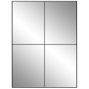 4.25" x 5.5" Silver Foil Rectangular Sheet Labels (4-UP)