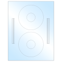 4.64" x 4.64" White Premium High Gloss Sheet Labels