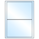 7.5" x 5.125" White Premium High Gloss Rectangular Sheet Labels
