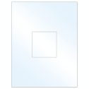 3.1494" x 3.3072" White Mid Gloss Rectangular Sheet Labels