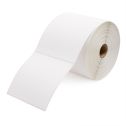 4" x 4" Polypropylene - Direct Thermal Labels - 1" Core / 5" Outer Diameter - Acrylic
