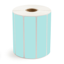 4" x 1" Green - Thermal Transfer Labels - 1" Core