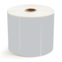 4" x 2" Gray - Thermal Transfer Labels - 1" Core / 5" Outer Diameter - Freezer Grade Adhesive