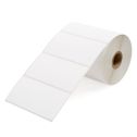 4" x 2" Dark Blue - Direct Thermal Labels - 1" Core - Removable Adhesive