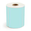 4" x 3" Green - Direct Thermal Labels - 1" Core - Acrylic