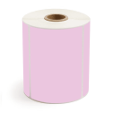 4" x 3" Purple - Direct Thermal Labels - 1" Core - Removable Adhesive