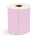 4" x 6.5" Purple - Direct Thermal Labels - 1" Core - Removable Adhesive